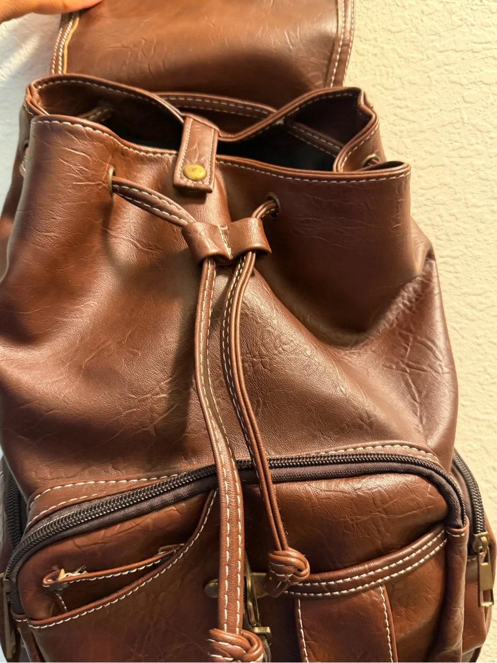 Fashion Women Backpack Leather Travel Hand Shoulder School Bag Satchel Rucksack
